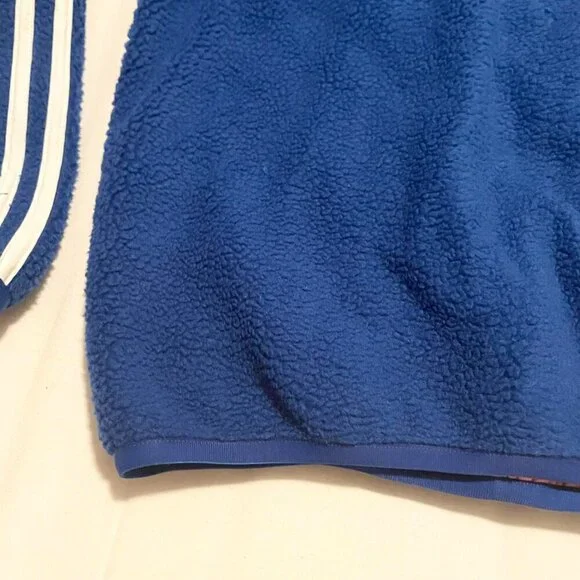 Adidas Juventus Lifestyler Fleece Jacket Mens Small Full Zip Long Sleeve - Picture 15 of 16